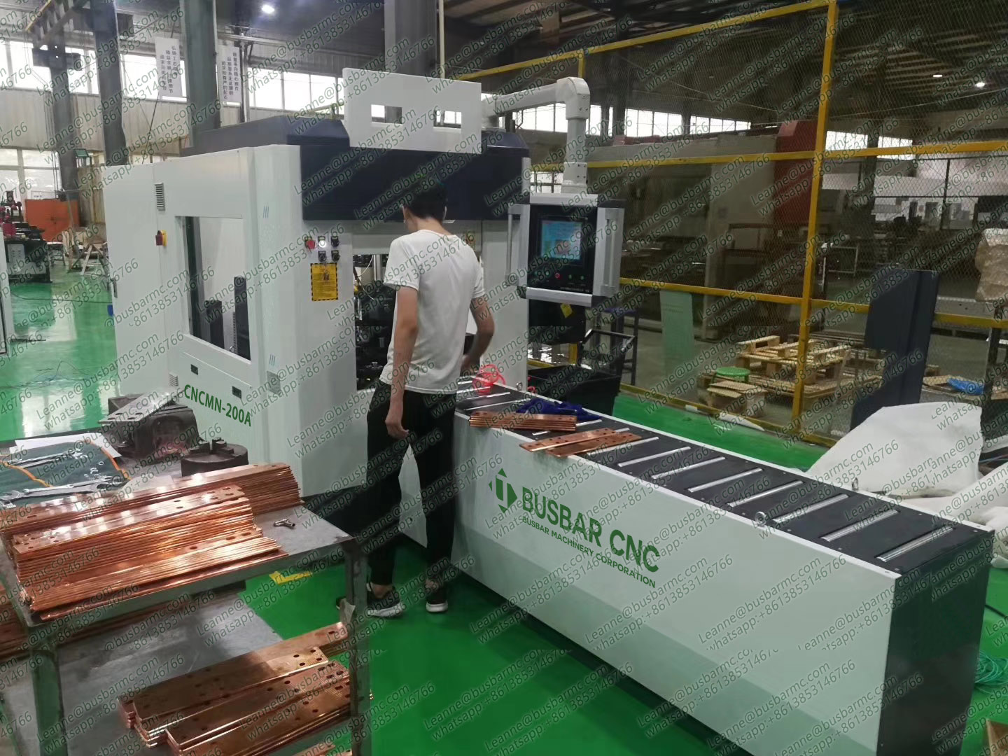 CNC Busbar Chamfering Mac