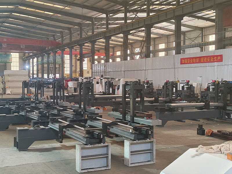 Multi Station Inline Die Bank for Round and Square Hole Punching