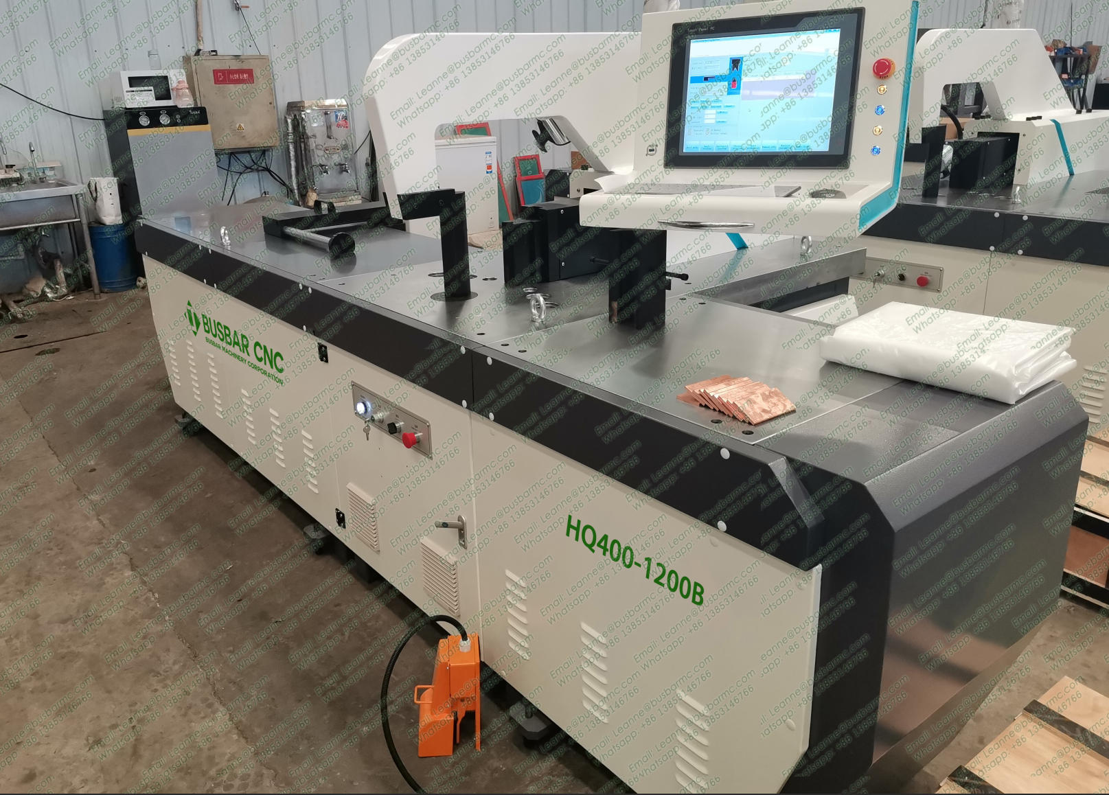 HQ400-B CNC Busbar Bending Machine: High