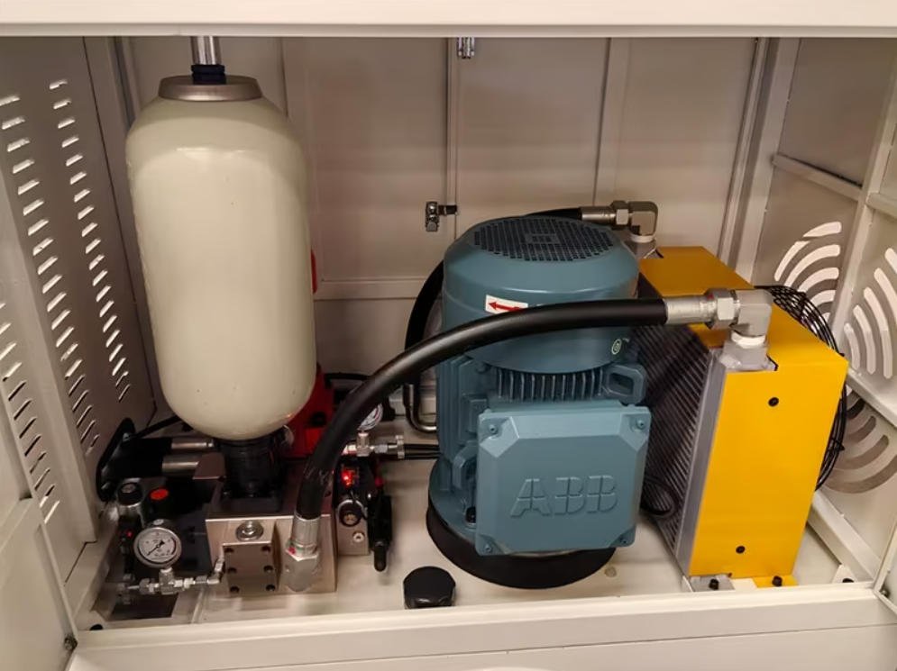 ABB motor busbar hydraulic station